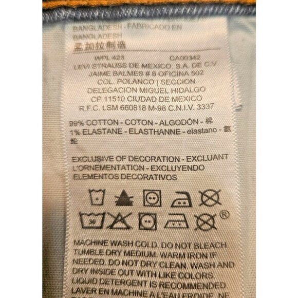 Levi's Jeans Men's 42Wx 32L Medium Wash  Gold Signature Relaxed Fit - Picture 15 of 15